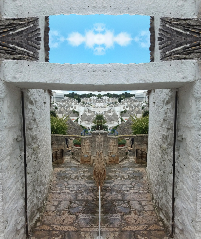 Collage Alberobello