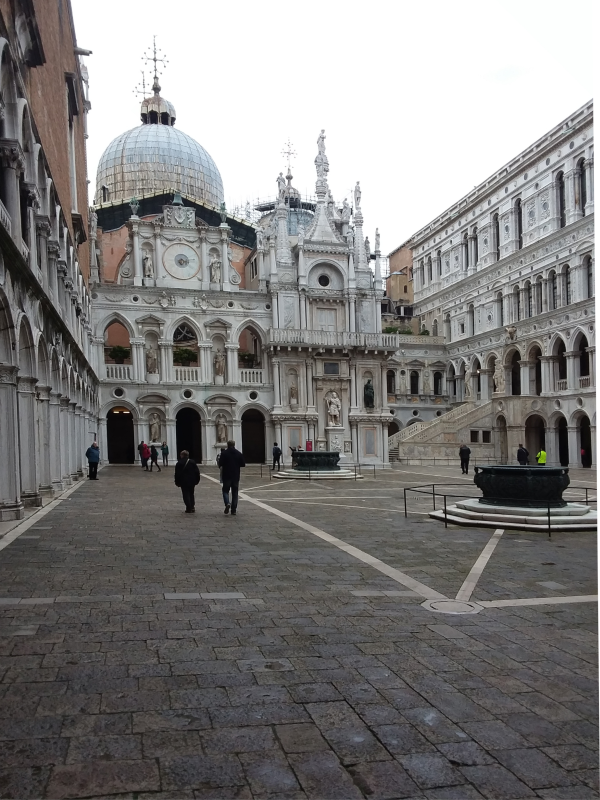 Manierismus in Venedig - Innenhof Dogenpalast