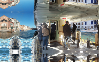 Vaporetto in Venedig - Collage1