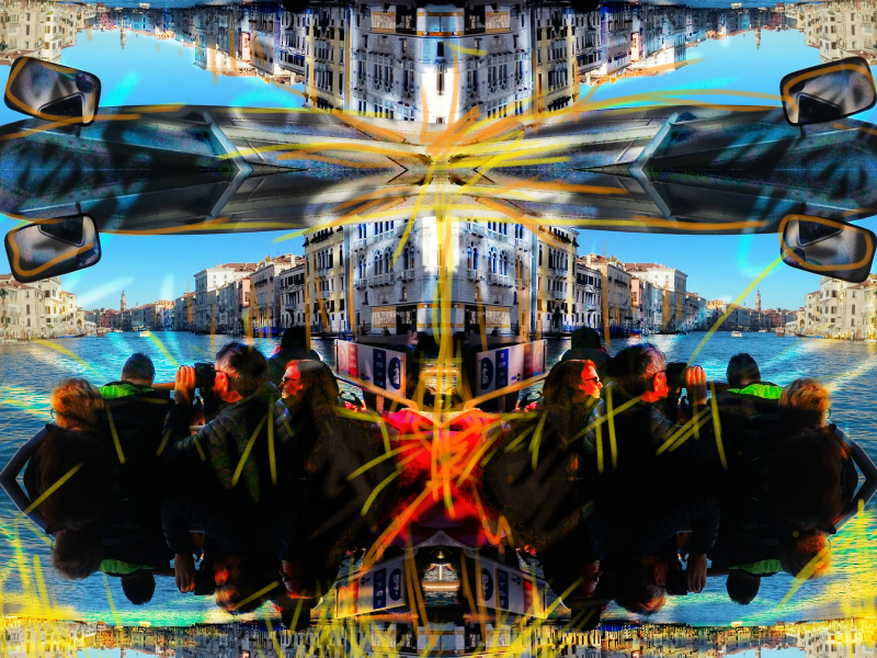Träumen auf dem Schiff – Vaporetto in Venedig